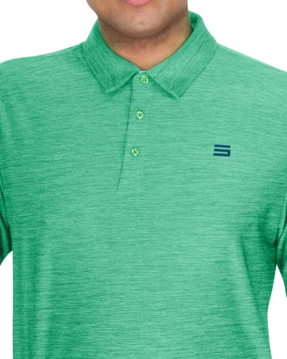 Three Sixty Six Golf Shirts for Men - Dry Fit Short-Sleeve Polo, Athletic Casual Collared T-Shirt
