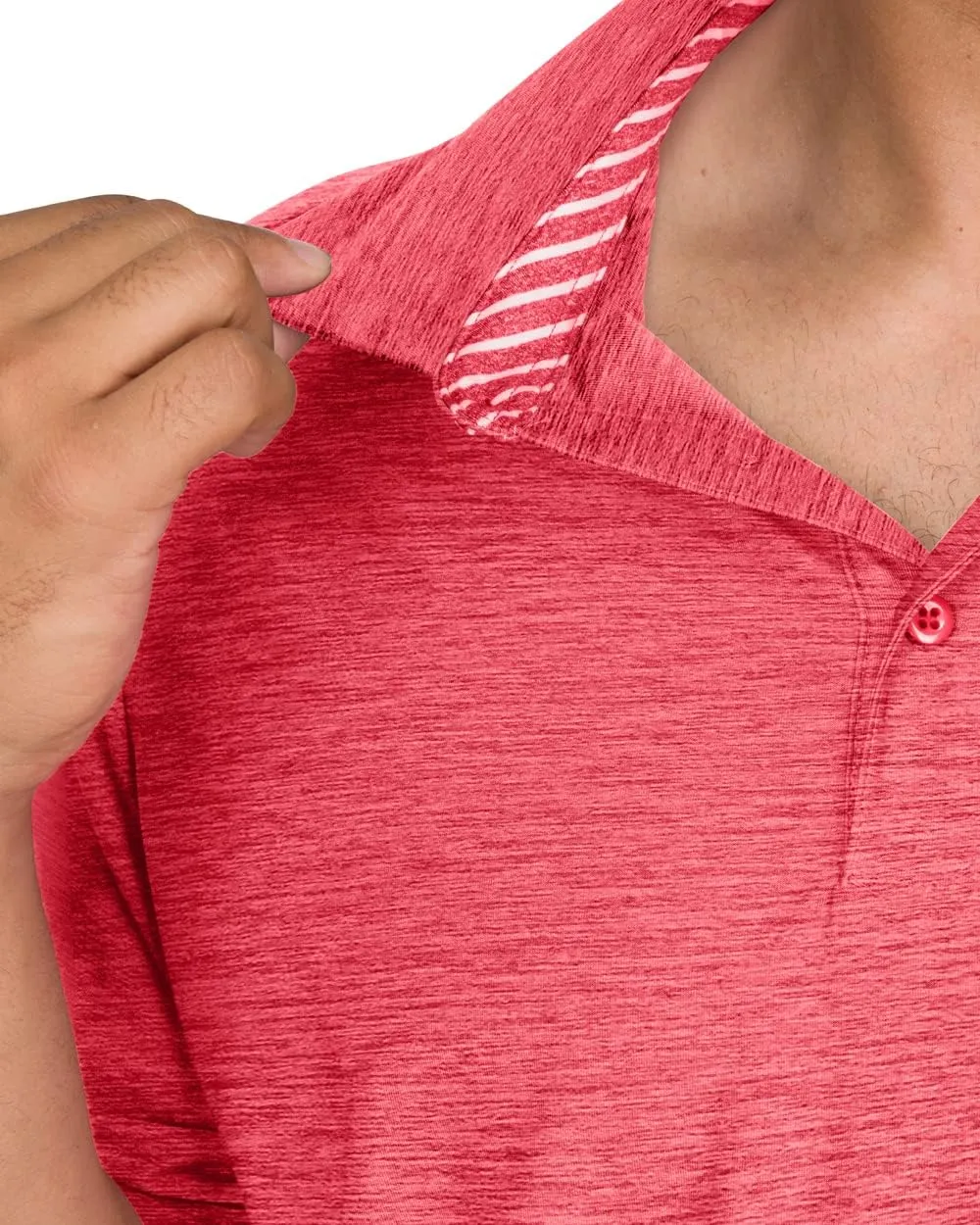 Three Sixty Six Golf Shirts for Men - Dry Fit Short-Sleeve Polo, Athletic Casual Collared T-Shirt