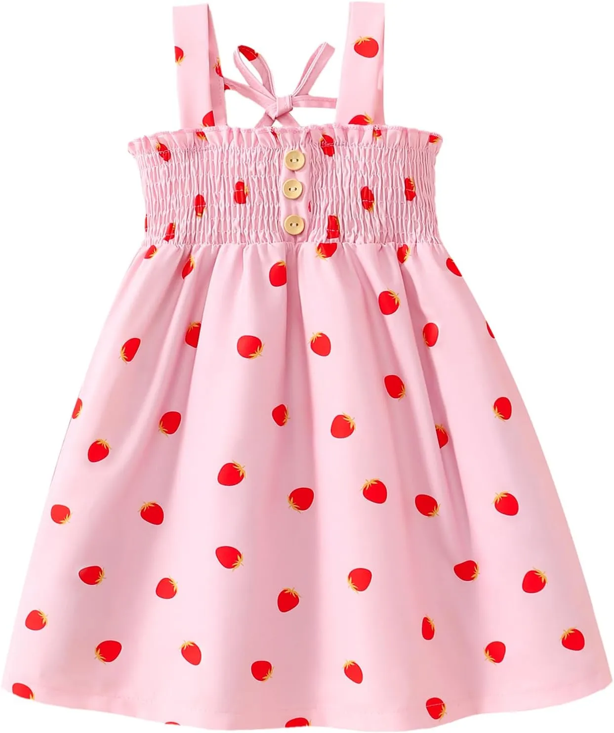 Toddler Baby Girl Dress Summer Clothes Suspender Sundress Kids Casual Sleeveless Beach Dresses