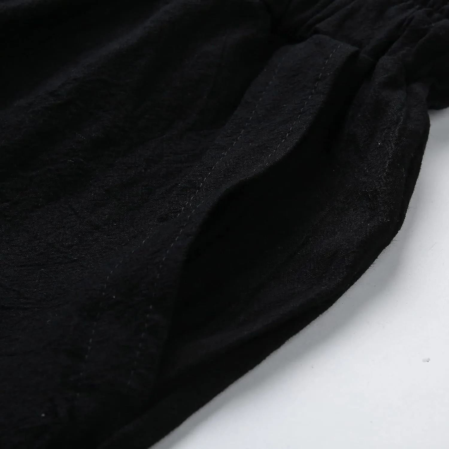 Try Before You Womens Clothing Loose Cotton Patchwork Wide Leg Pants Ladies Trousers Lightweight Linen Pants Women