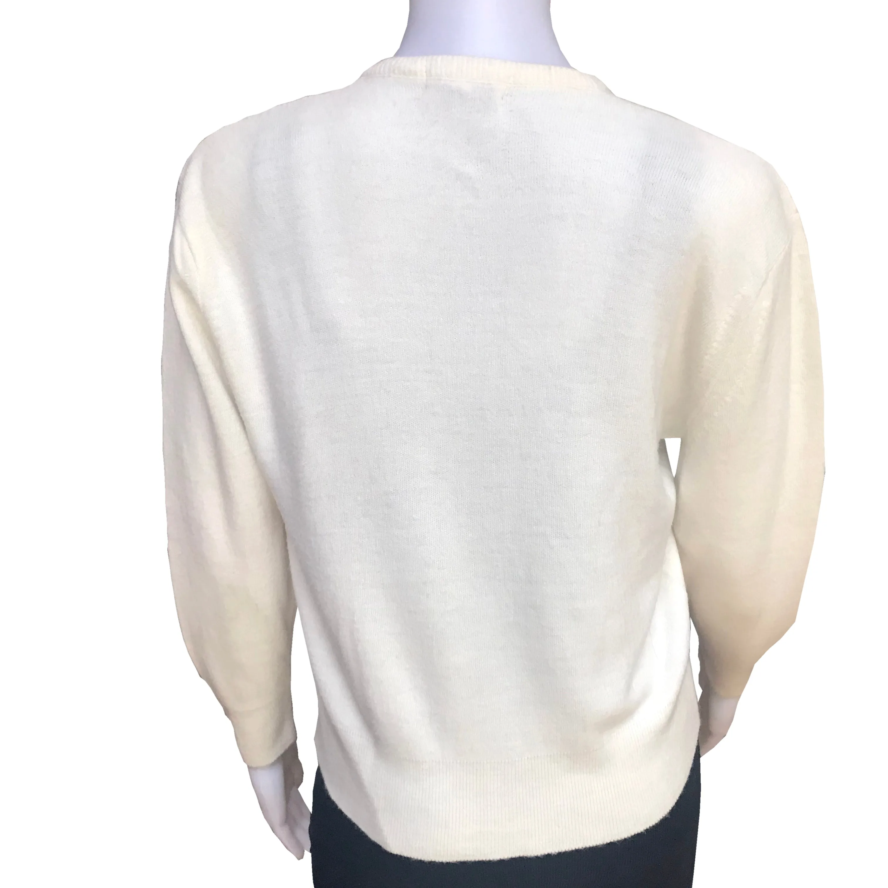Vintage 1950s Amber Embellished Cardigan