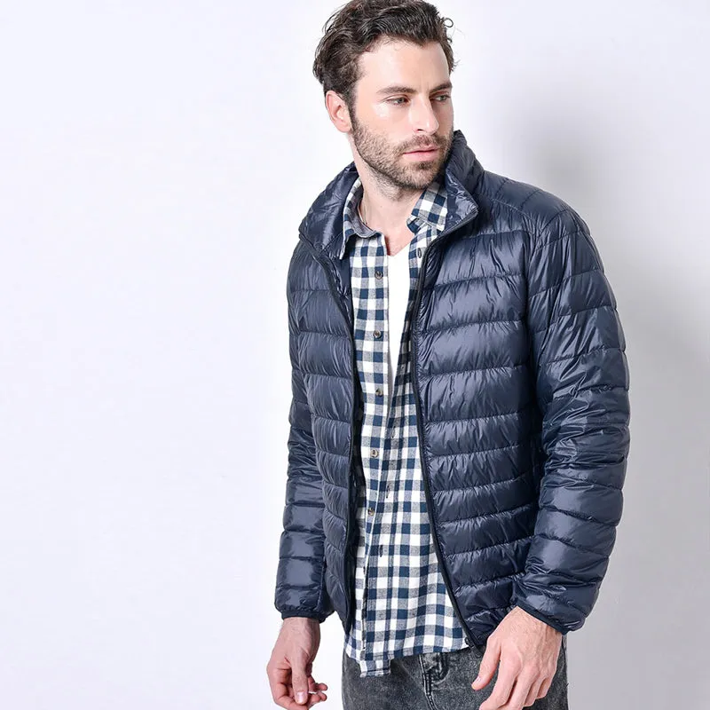 West Louis Autumn&Winter Duck Down Ultra-Light Parka