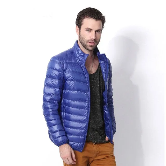 West Louis Autumn&Winter Duck Down Ultra-Light Parka