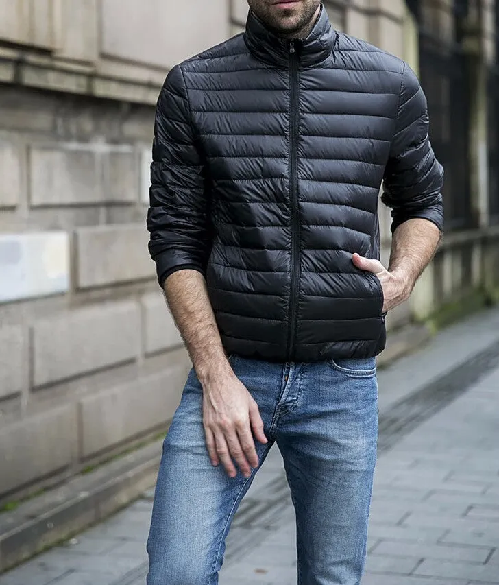 West Louis Autumn&Winter Duck Down Ultra-Light Parka