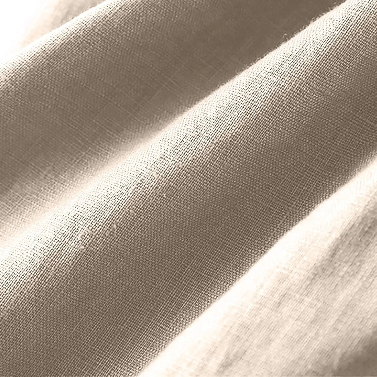 Women's Pants, Wide Leg Cotton Linen Straight High Waisted Pants Lightweight Smocked