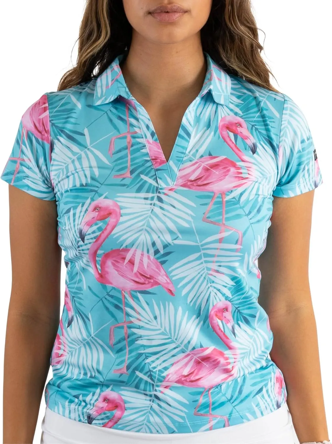 YATTA GOLF Premium Golf Polo Shirts for Women - Lightweight, Quick Dry, Wrinkle Resistant & Moisture Wicking Polo