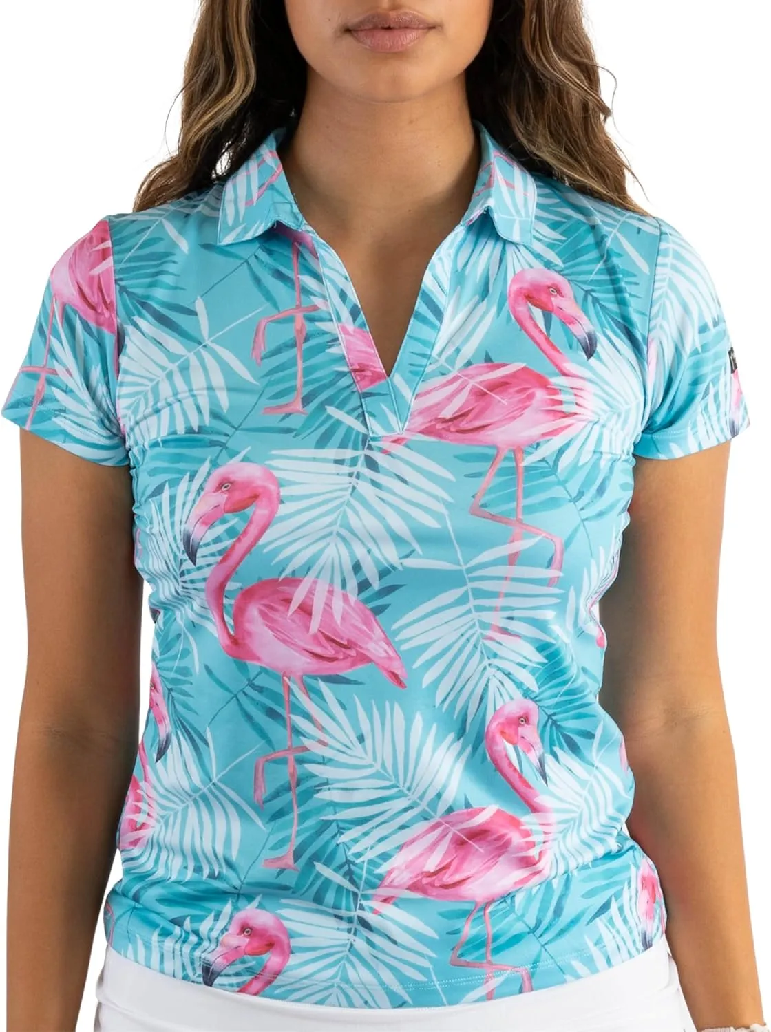 YATTA GOLF Premium Golf Polo Shirts for Women - Lightweight, Quick Dry, Wrinkle Resistant & Moisture Wicking Polo